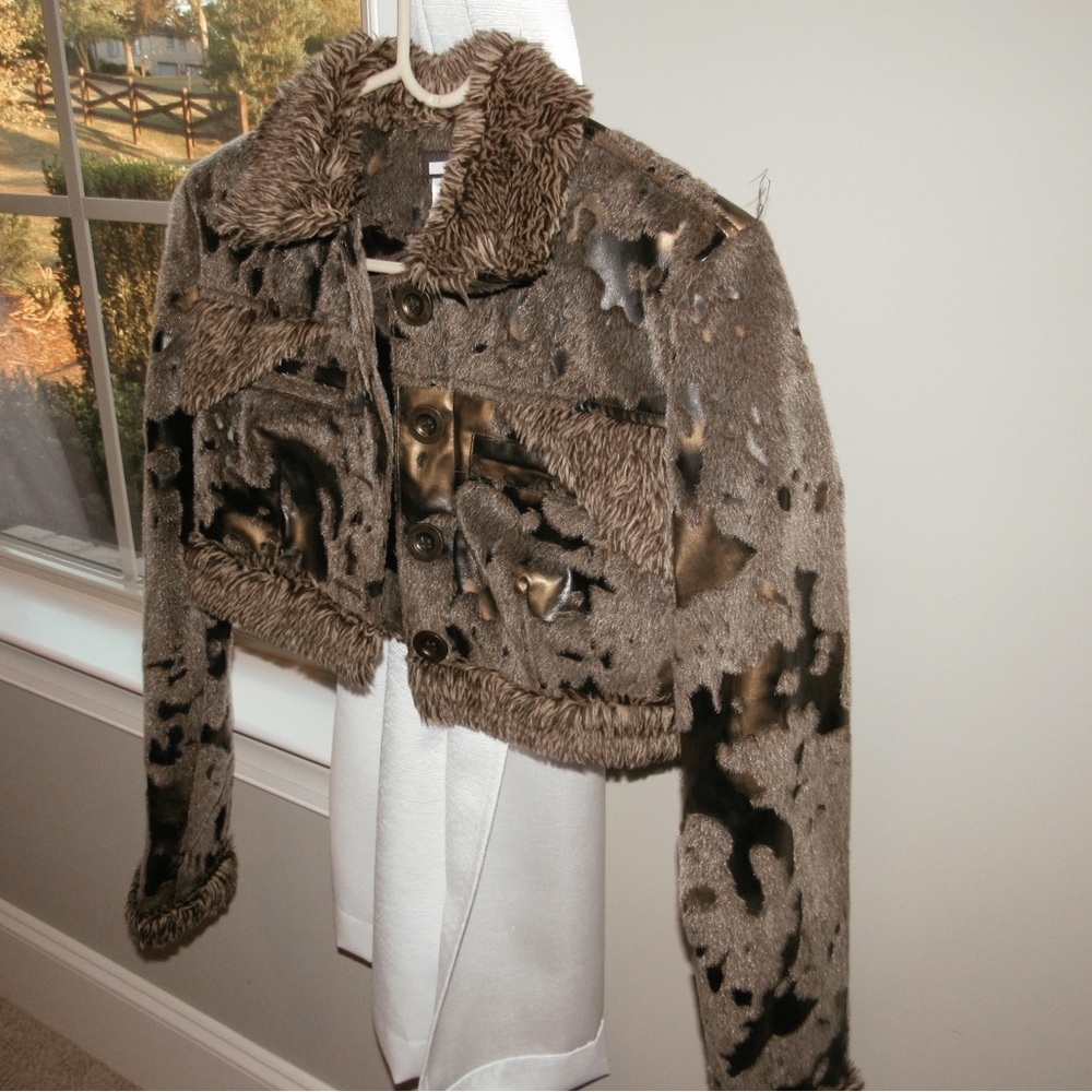 Vintage 90s Fur Jacket